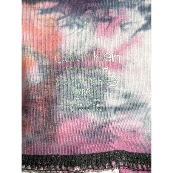 Calvin Klein Performance Tie Dye Athletic Stretch‎ Shorts Womens Size Small - Picture 8 of 11